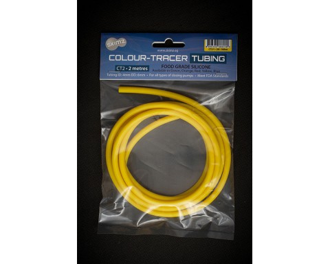 Skimz Colour-Tracer Tubing 2M - Yellow